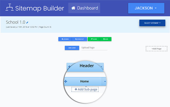 Add Page Screenshot